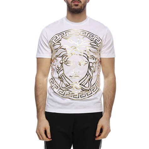 versace white tee shirt|versace t shirt price.